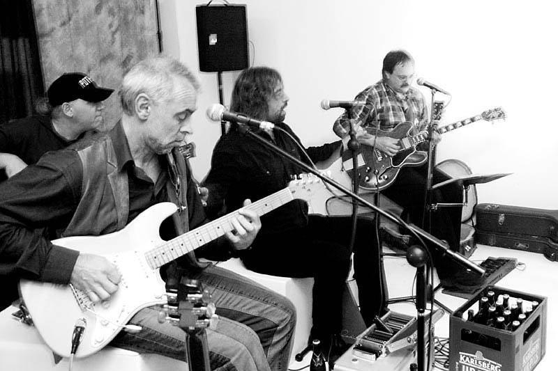 Albert Koch mit Tin Pan Alley in der Fotowerkstatt KL im Jahr 2008